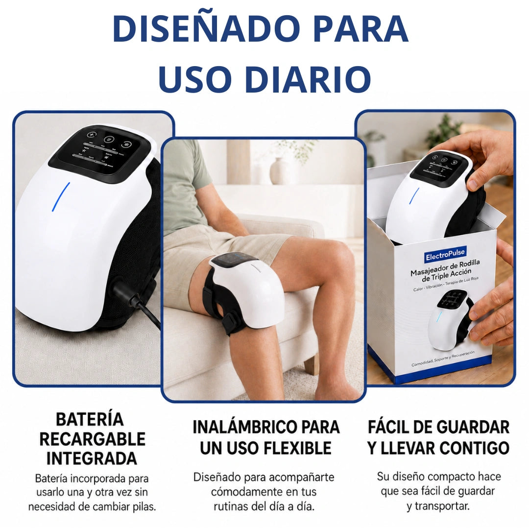ElectroPulse™ Masajeador de Rodilla